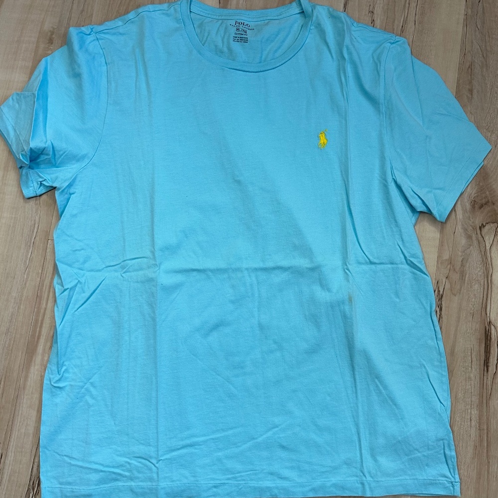 Light Blue Polo T shirt